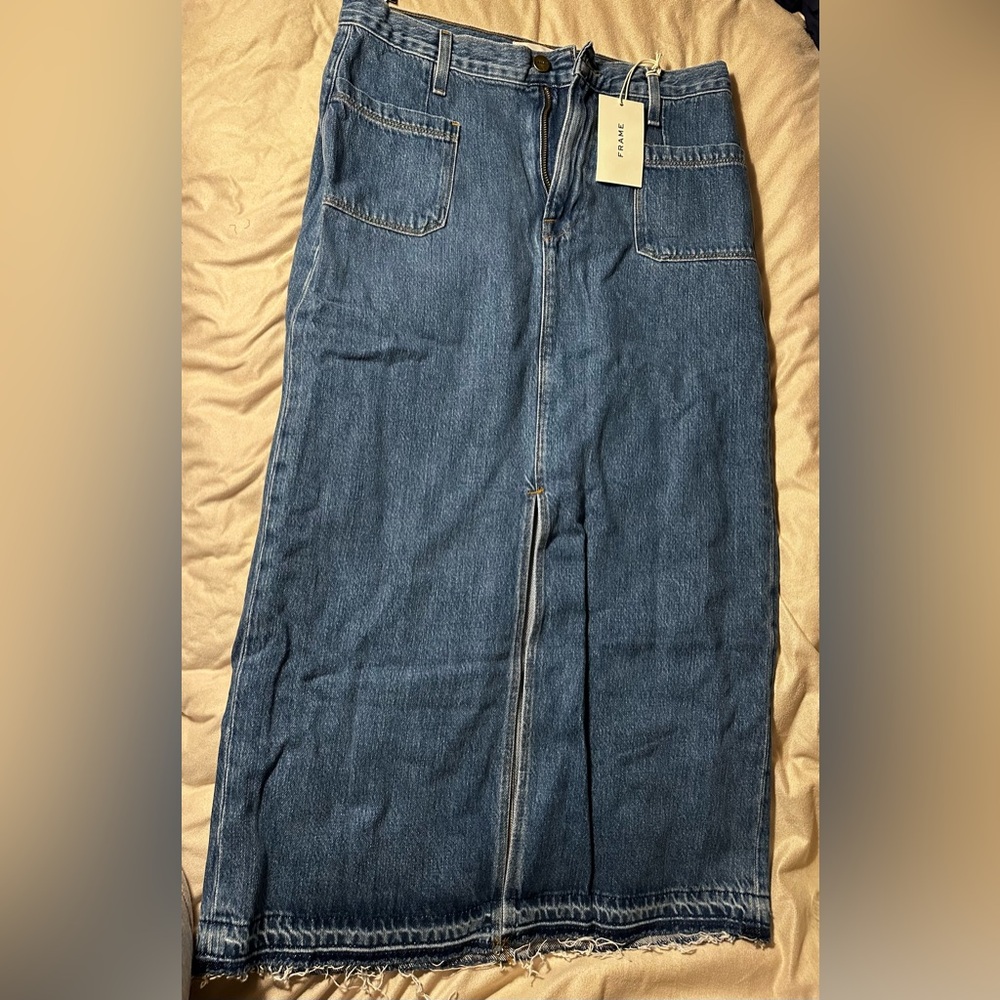 Frame NWT Denim Women’s Midi Skirts Size 28